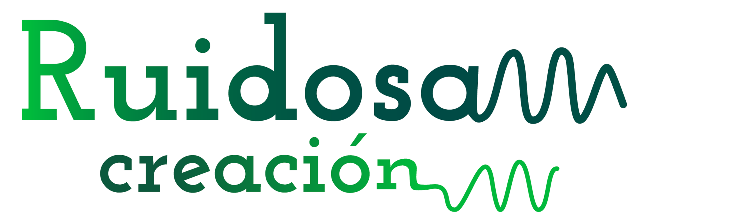 Logo Ruidosa Creacion gradiente